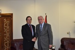 Dr. Malki, bid farewell to the Russian Ambassador to the State of Palestine on the end of his duties