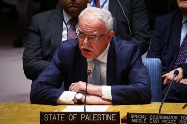 Statement by H.E. Dr. Riad Malki, Minister of Foreign Affairs and Expatriates of the State of Palestine, before the Security Council Open Debate on the Situation in the Middle East, including the Pale
