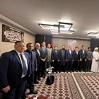 السفير حسين غنام يلتقي عددا من السفراء المعتمدين في تركمانستان ويضعهم بصورة اخر التطورات