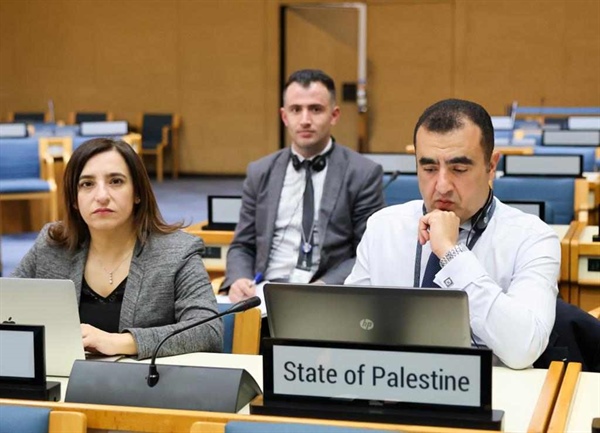 وفد دولة فلسطين لدى برنامج الأمم المتحدة للبيئة يفضح الجرائم الإسرائيلية بحق البيئة الفلسطينية