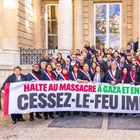 وقفة لـ"حزب فرنسا الأبية" تضامنا مع الشعب الفلسطيني