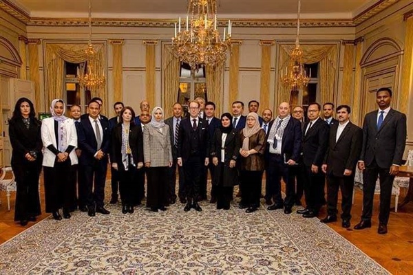 مجلس سفراء منظمة التعاون الاسلامي يلتقي وزير الخارجية السويدي لبحث موقف السويد من العدوان الاسرائيلي على قطاع غزة