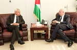 Minister Dr. Malki receives head of land Authority and discusses a number of joint cooperation issues