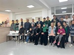 السفير ابو زيد يستقبل العائلات "الفلسطينية-الكازاخستانية" التي تم إجلائها من قطاع غزة