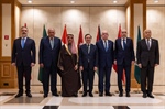 Members of the ministerial committee assigned by the Joint Arab-Islamic Extraordinary Summit met with the Foreign Minister of Spain