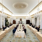 The Ministerial Committee assigned by the Joint Arab Islamic Extraordinary Summit holds official discussions with the US Secretary of State