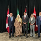 The Ministerial Committee assigned by the Joint Arab Islamic Extraordinary Summit met with the Canadian Prime Minister