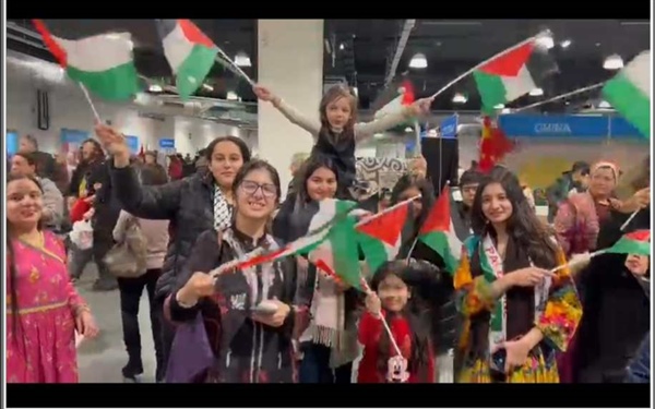 سفارة دولة فسطين في النمسا تشارك بالسوق الخيري الدولي السنوي (بازار).