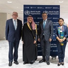 وفد اللجنة الوزارية المكلف من القمة العربية الإسلامية المشتركة غير العادية يلتقون المدير العام لمنظمة الصحة العالمية