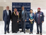 وفد اللجنة الوزارية المكلف من القمة العربية الإسلامية المشتركة غير العادية يلتقون المدير العام لمنظمة الصحة العالمية