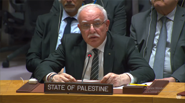 في كلمته بمجلس الأمن..د.المالكي: حان الوقت للاعتراف بدولة فلسطين وقبول عضويتها الكاملة في الأمم المتحدة