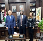 السفير الرفاعي يبحث مع مدير شؤون "الأونروا" في سوريا آخر مستجدات الدعم المالي