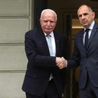 لقاء يجمع الوزير د. المالكي مع نظيره اليوناني في العاصمة اليونانية أثينا لتبادل وجهات النظر حول التحديات الراهنة وسبل التعامل معها بشكل فعّال