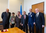وفد اللجنة الوزارية المكلف من القمة العربية الإسلامية يجتمع مع أمين عام الأمم المتحدة
