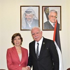 الوزير د.المالكي يلتقي رئيسة مجموعة المراجعة المستقلة لتقييم الاونروا