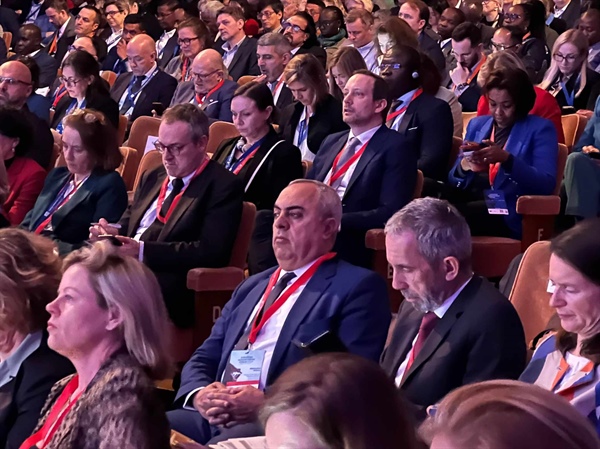 السفير الفرا يشارك في المؤتمر الأوروبي الإنساني ٢٠٢٤ الذي عقد في بروكسل