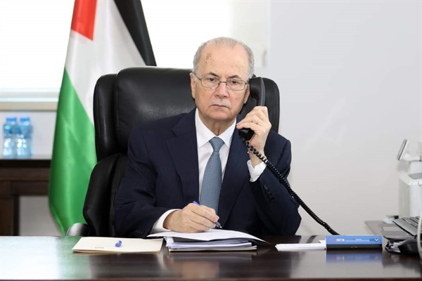 Prime Minister discusses with Swedish Foreign Minister enhancing relief and humanitarian efforts in the Gaza Strip.
