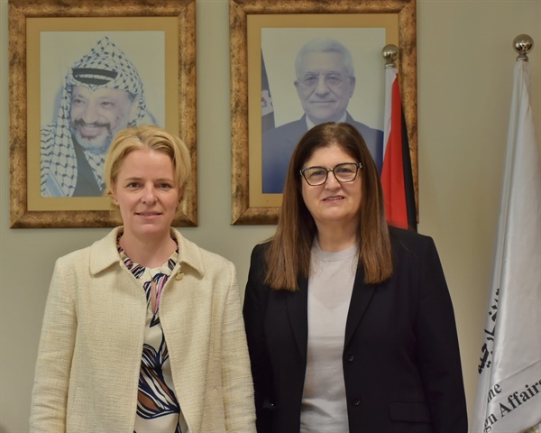 الوزيرة شاهين تطالب سويسرا الاعتراف بدولة فلسطين ودعم مساعي حصولها على العضوية الكاملة في الأمم المتحدة تماشياً مع منطق السلام