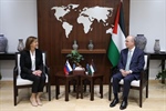 خلال استقباله وزيرة خارجية سلوفينيا، د.مصطفى: اعتراف سلوفينيا بدولة فلسطين خطوة في الطريق نحو تحقيق السلام وإنهاء الاحتلال