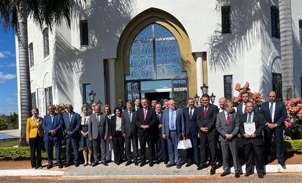 السفير الزبن ووزير الزراعة البرازيلي يبحثان آفاق التعاون المشترك