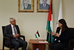 الوزيرة شاهين تبحث مع السفير التركي تعزيز العلاقات الثنائية وعقد اللجان المشتركة