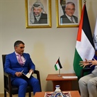 الوزيرة شاهين تبحث مع السفير القبرصي تطورات الأوضاع والحاجات الإنسانية الملحة