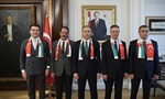 السفير مصطفى يبحث مع وزير الداخلية التركي قضايا تهم الجالية الفلسطينية