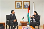 Dr. Shahin Receives Head of the Canadian Representative Office and Briefs Him on Recent Developments