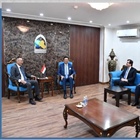 السفير الرويضي يلتقي رئيس الدائرة العربية في وزارة الخارجية العراقية