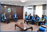السفير الرويضي يلتقي رئيس الدائرة العربية في وزارة الخارجية العراقية