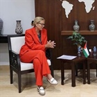 ‏د. مصطفى يبحث مع كبيرة منسقي الأمم المتحدة للشؤون الإنسانية خطط الحكومة للإغاثة في غزة