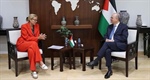 ‏د. مصطفى يبحث مع كبيرة منسقي الأمم المتحدة للشؤون الإنسانية خطط الحكومة للإغاثة في غزة