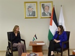 الوزيرة شاهين تبحث مع المبعوثة النرويجية لعملية السلام في الشرق الأوسط آخر التطورات