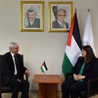 Minister Shahin bids farewell to the Turkish Consul General on the occasion of his end of tenure