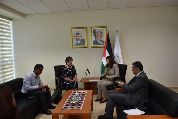 Minister Shahin discusses with the Ambassador of the Sovereign Order of Malta the prospects for joint cooperation