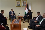 الوزيرة شاهين والسفير الألماني يبحثان مخرجات اجتماع د.مصطفى ووزيرة الخارجية الألمانية