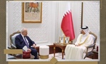 سفير فلسطين لدى قطر يطلع رئيس مجلس الشورى على آخر المستجدات