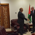 Minister Dr. Malki receives a copy of the credentials of the new President of the Representative Office of the Republic of Portugal accredited to the State of Palestine
