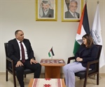 "الخارجية" "وشؤون القدس" تبحثان آليات وسبل التعاون المشترك