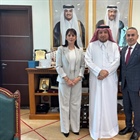 السفيرة الرمحي تبحث مع مدير المعهد الدبلوماسي القطري التعاون المشترك في مجالات التدريب الدبلوماسي وبناء القدرات