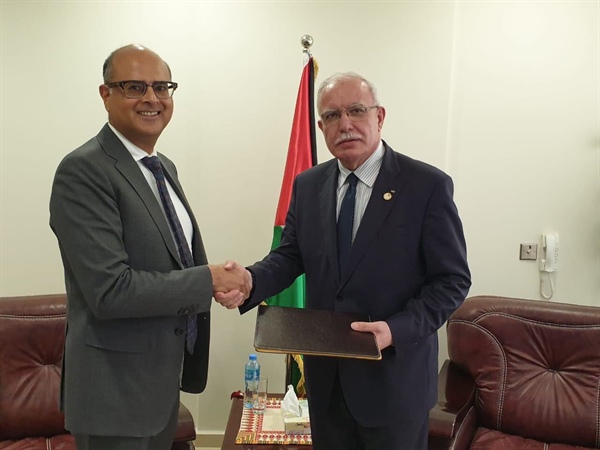 Minister Malki receives new Australian representative credentials
