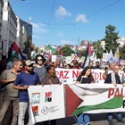 تظاهرة حاشدة في لشبونة تضامنا مع الشعب الفلسطيني