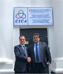 سفير دولة فلسطين لدى كازاخستان د. منتصر أبو زيد يجتمع مع  الأمين العام للـ "CICA" وذلك تلبية لدعوته زيارة مقر الأمانة العامة لسكرتارية "CICA"