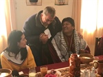 سفارة دولة فلسطين لدى بوليفيا تشارك في احياء عيد رأس السنة الهندي