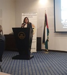 الوزيرة شاهين تشارك في افتتاح المؤتمر الثامن للاتحاد العام للأطباء والصيادلة الفلسطينيين في رومانيا