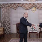 السفير زين الدين يقدم نسخة من أوراق اعتماده سفيرا فوق العادة ومفوضا لدى طاجيكستان