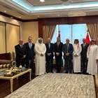 السفير يونس يستقبل سفراء المجموعة العربية لدى الامارات لبحث تداعيات العدوان الإسرائيلي
