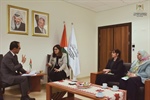 الوزيرة شاهين تودع السفير الياباني بمناسبة انتهاء مهامه الرسمية لدى دولة فلسطين