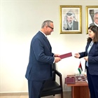 الوزيرة شاهين تتسلم نسخة من أوراق اعتماد سفير النمسا الجديد لدى دولة فلسطين