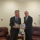 Malki meets the ambassador of the People's Republic of China Mr. Guo Wei